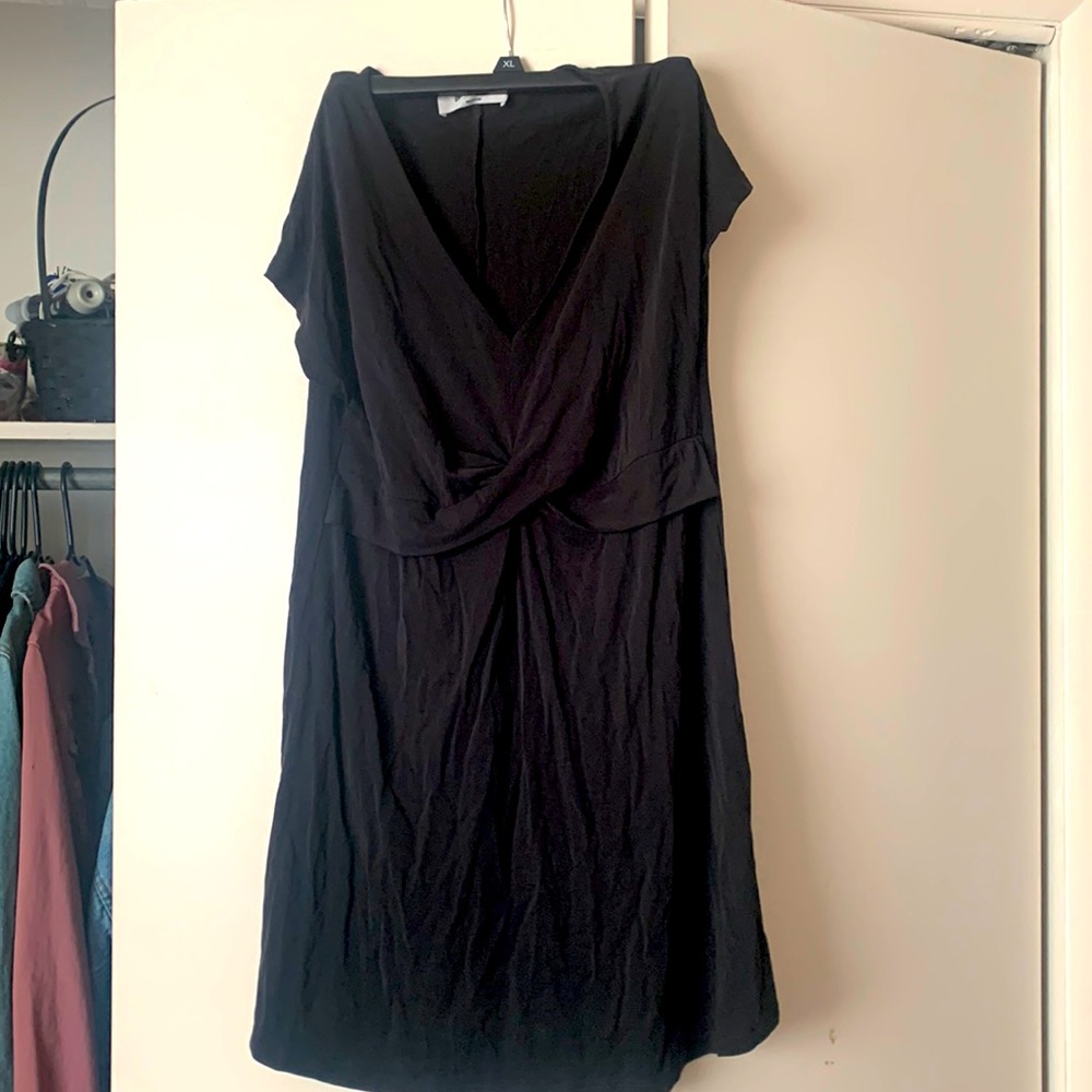 cute black T shirt dress